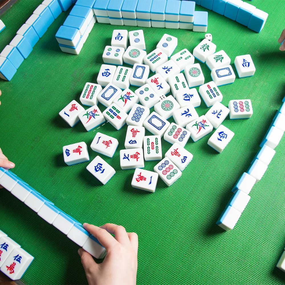 Jeu de Mahjong.